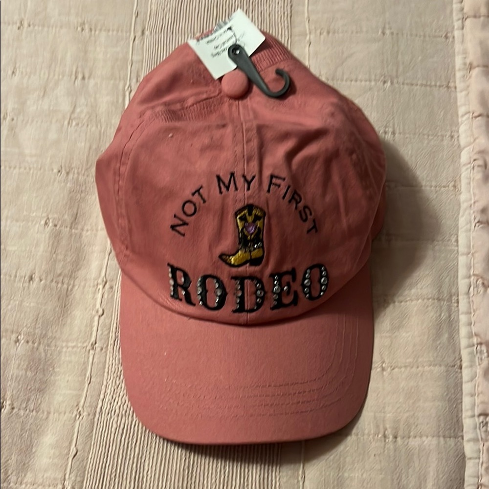 Womens Pink Rodeo Cap
